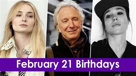 february 21 famous birthdays|what happened february 21.